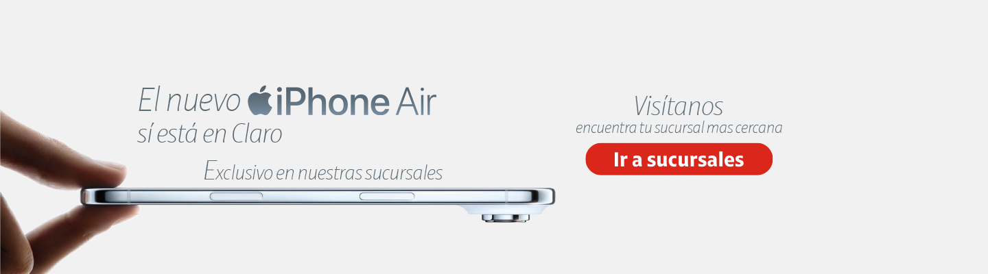 iPhone Air | Claro Chile | Encuentralo en nuestras sucursales | Visítanos iPhone Air | Claro Chile